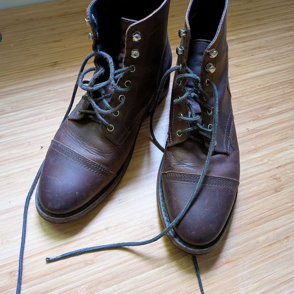 Thursday Boot Company Brown Leather Boots
